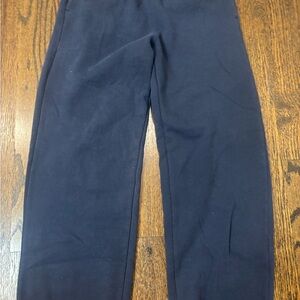 Hollister Navy Blue SweatPants XXS